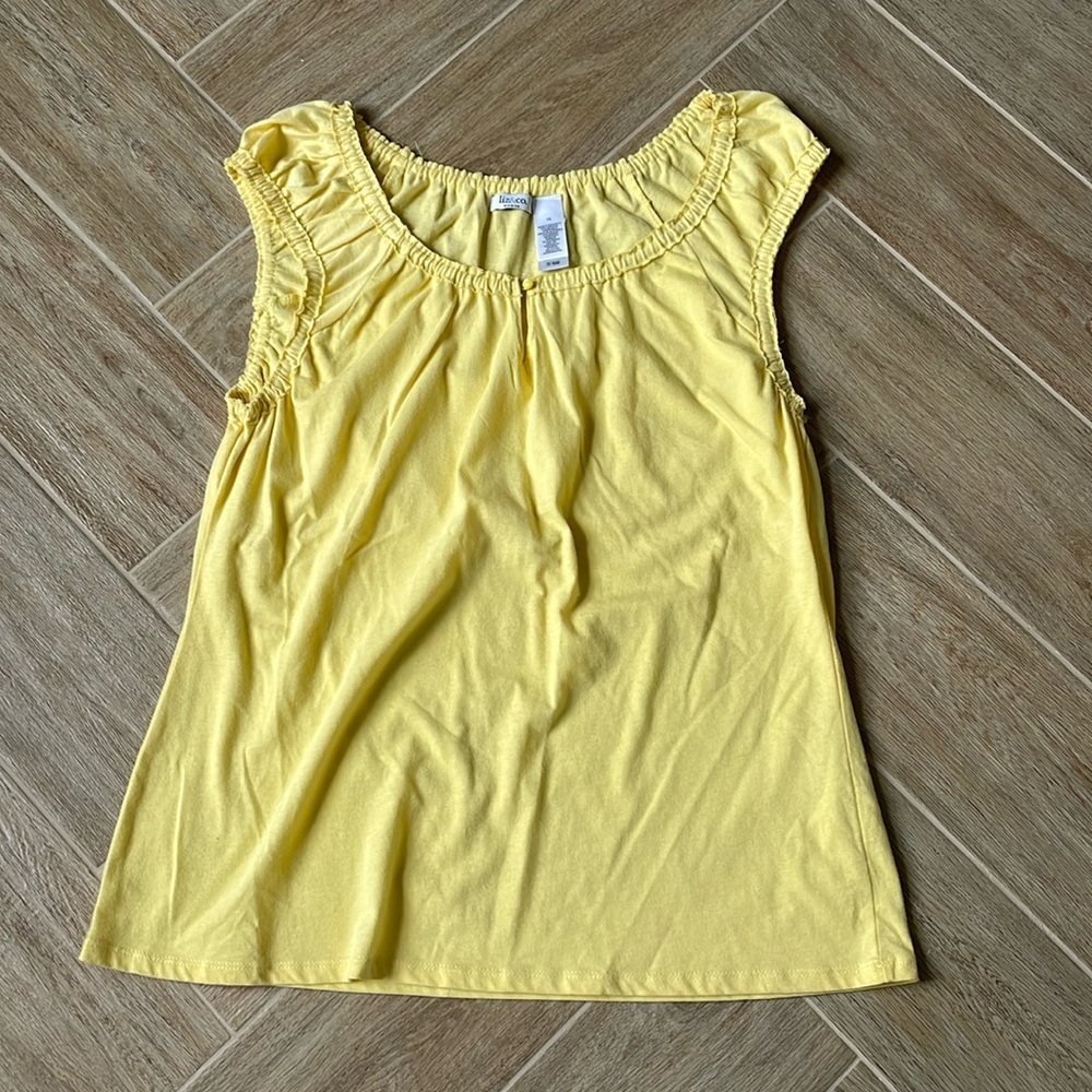 + LIZ & CO. + Yellow Tank Top
